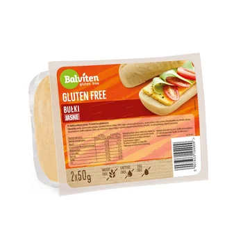 Balviten Rolls White bezlepkové bagetky světlé 2x50 g