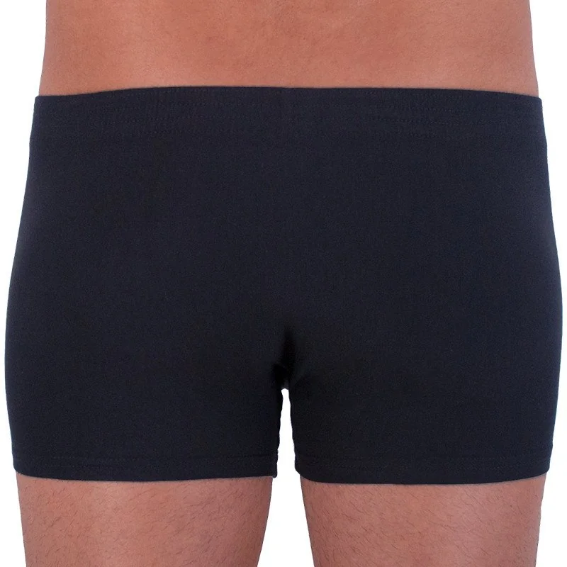 Styx Pánské boxerky klasická guma černé (Q962) S