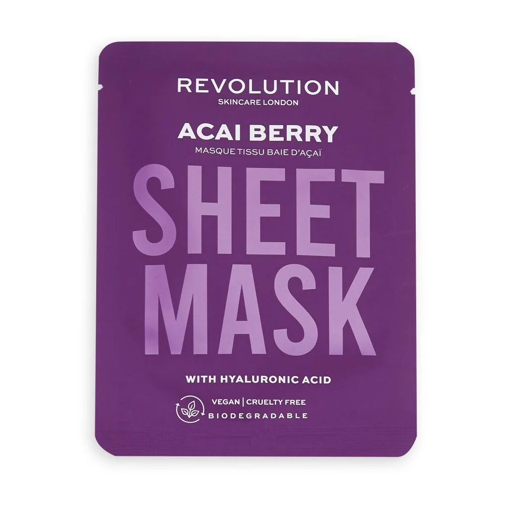 Revolution Skincare Biodegradable Combination sada pleťových masek 3 ks