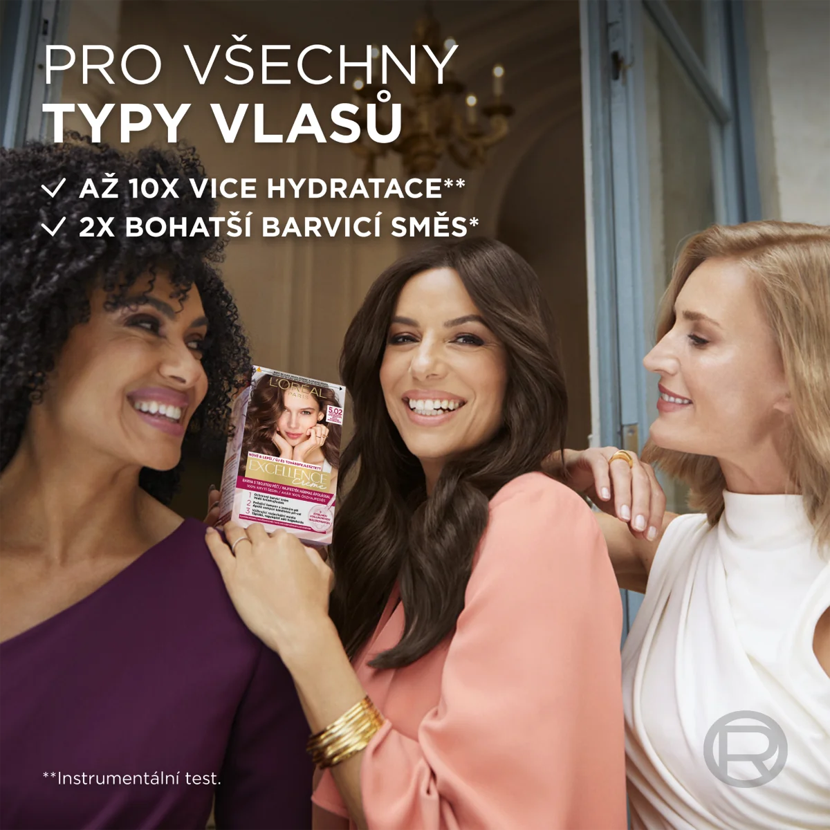 Loréal Paris Excellence Cream odstín 5 Tmavá blond barva na vlasy 1 ks