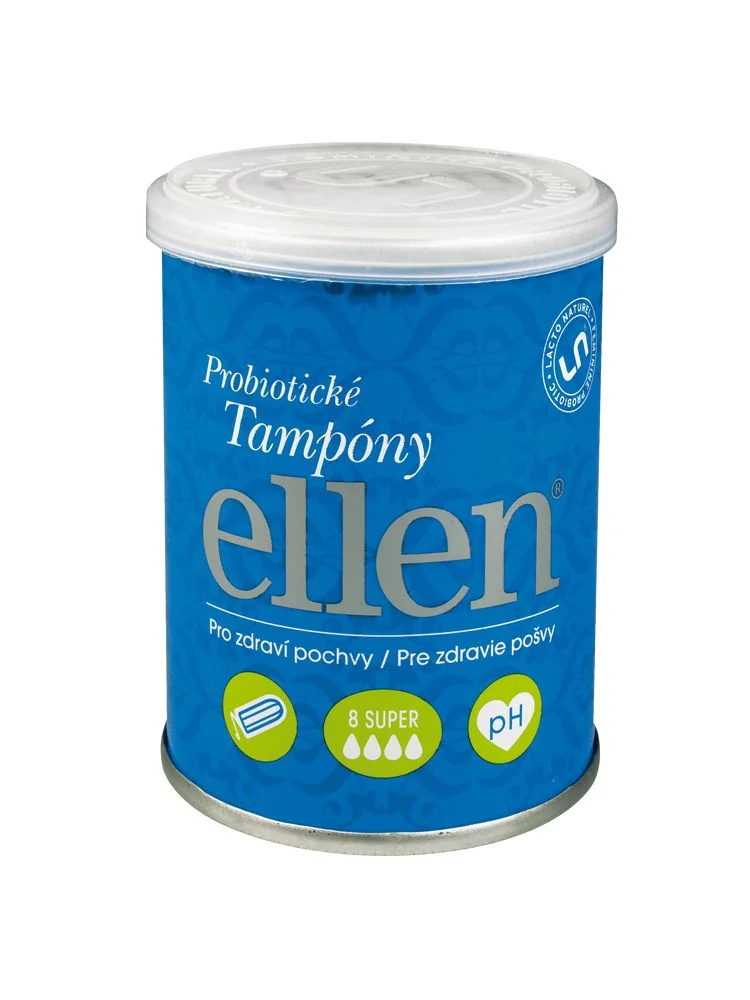 Ellen Probiotické tampóny super 8 ks