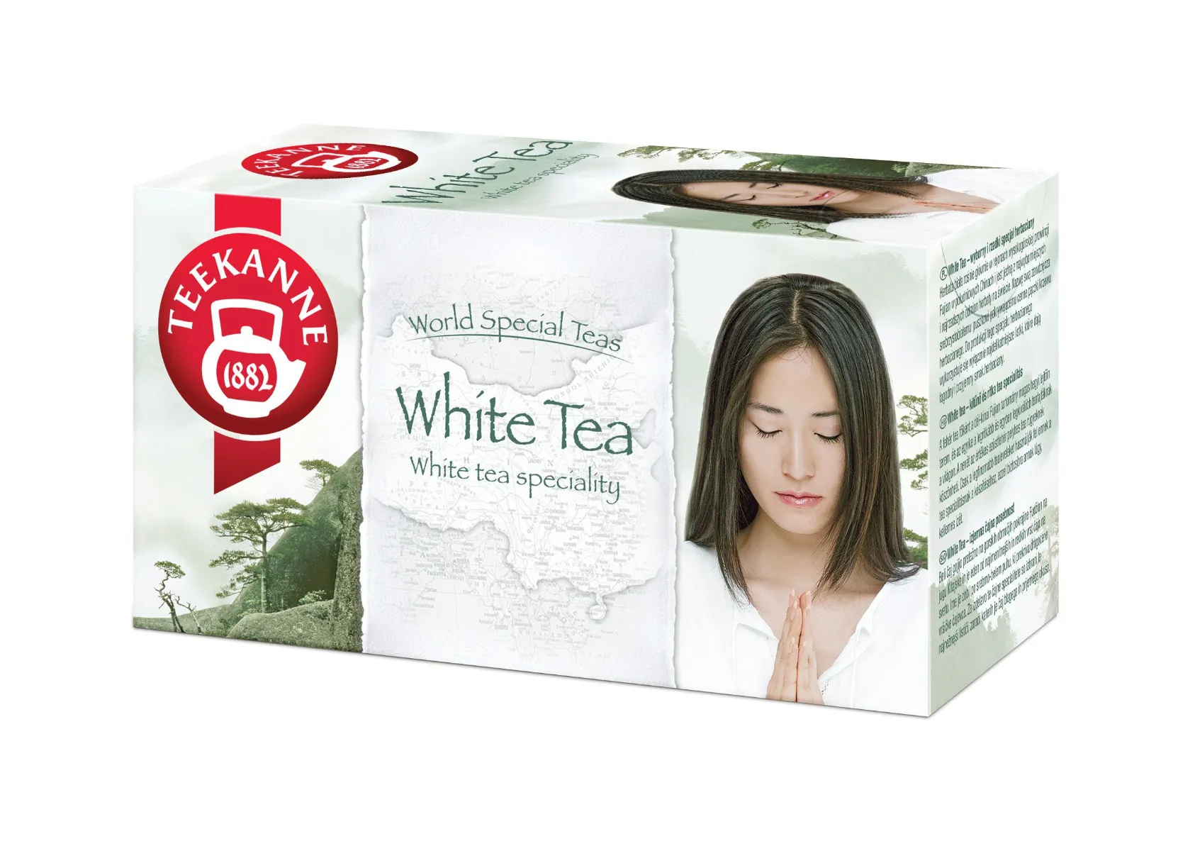 Teekanne White Tea čaj porcovaný 20x1,25 g