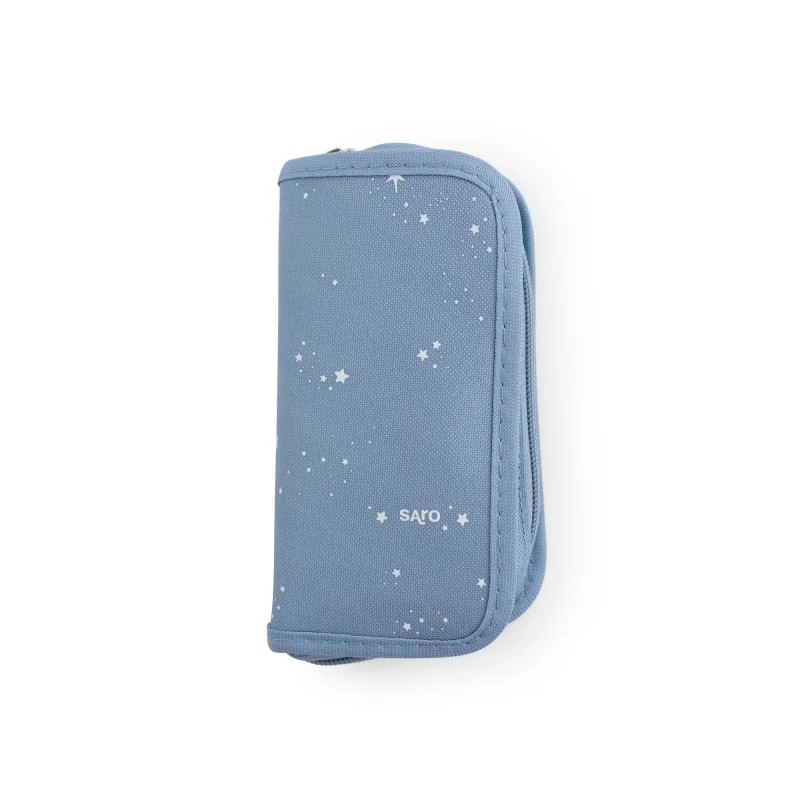 Saro Baby hygienický set v textilním pouzdře Blue