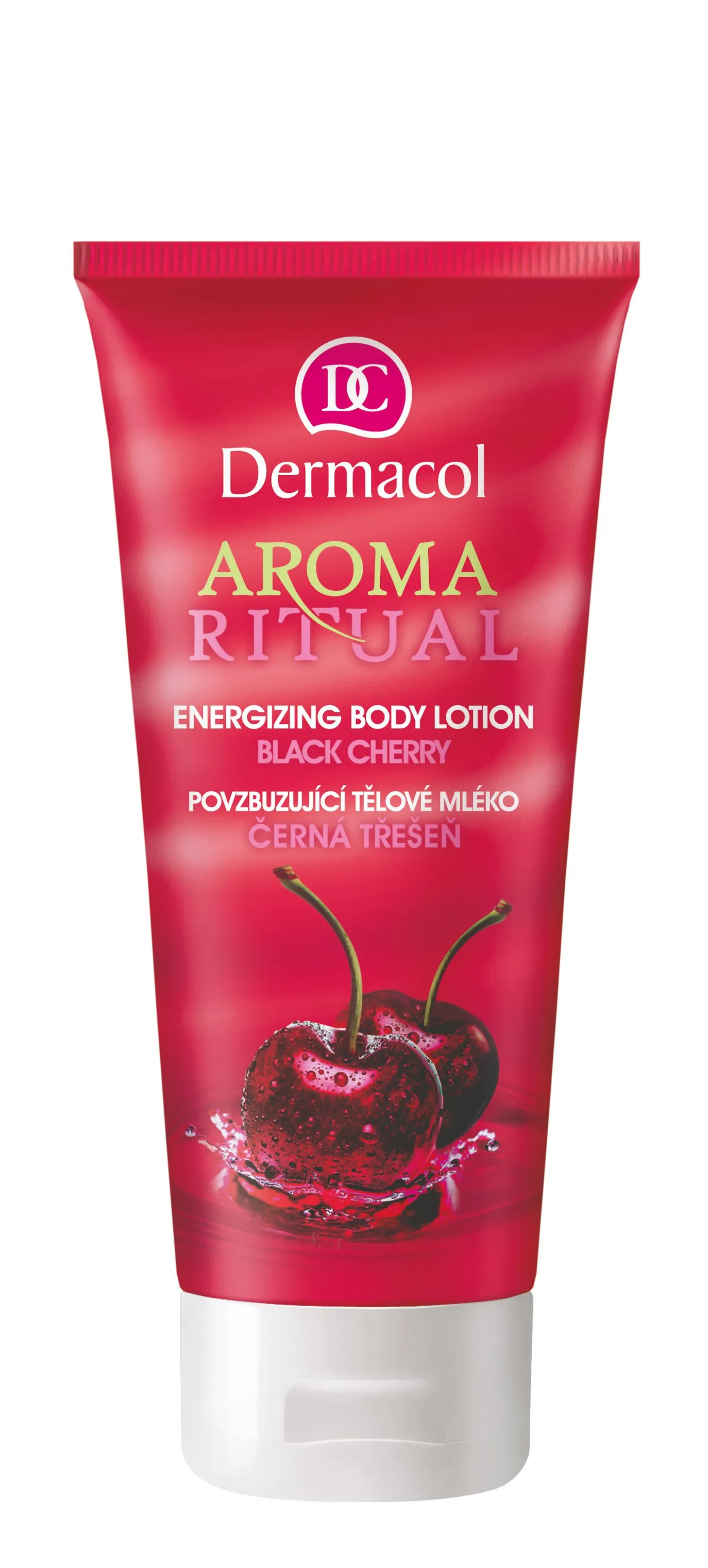 Dermacol Aroma Ritual Povzbuzující tělové mléko černá třešeň 200 ml