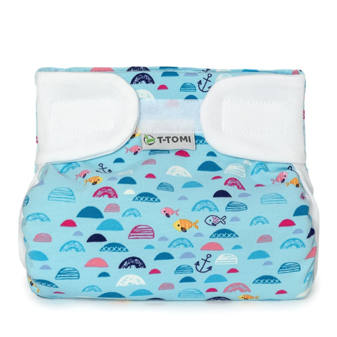 T-tomi Ortopedické abdukční kalhotky - suchý zip Blue sea (5-9kg)