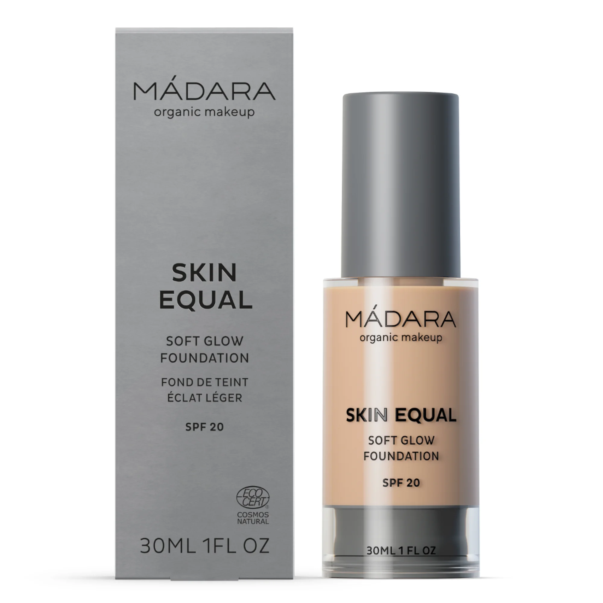 MÁDARA Skin Equal Soft glow SPF 20 make-up 30 ml Ivory