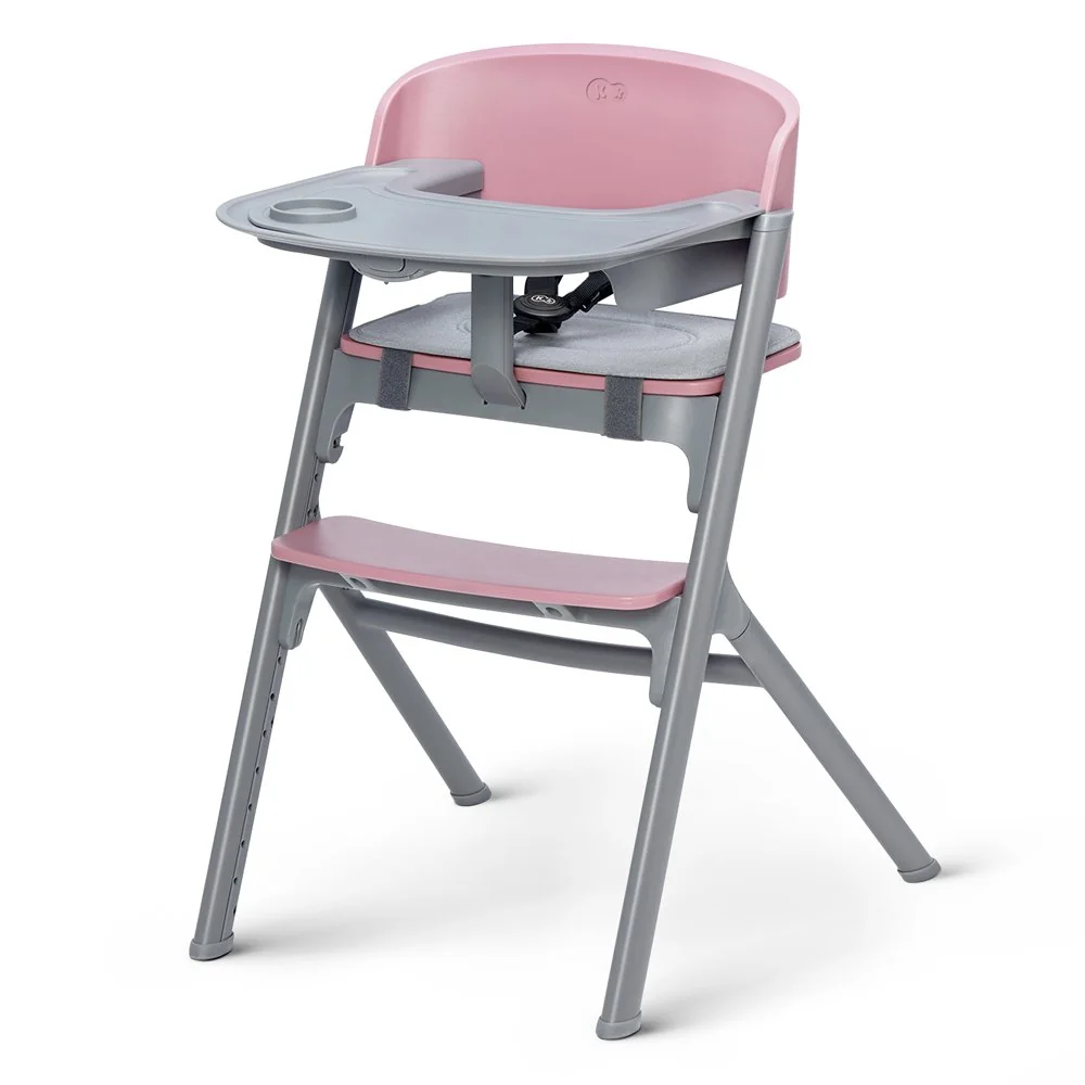 Kinderkraft select Židlička jídelní 3v1 LIVY Aster Pink, Premium