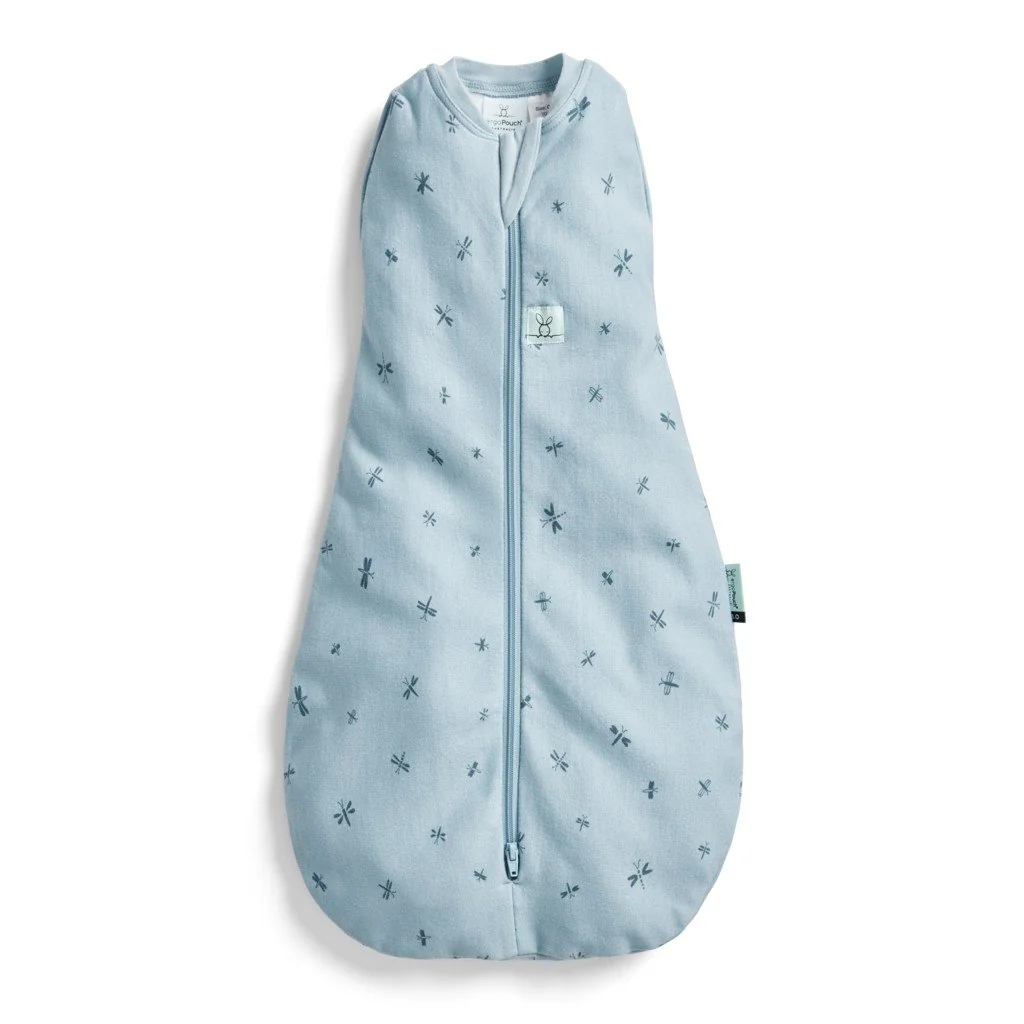 Ergopouch Zavinovačka a pytel na spaní 2v1 Cocoon Dragonflies 6-12 m, 8-10 kg, 0,2 tog