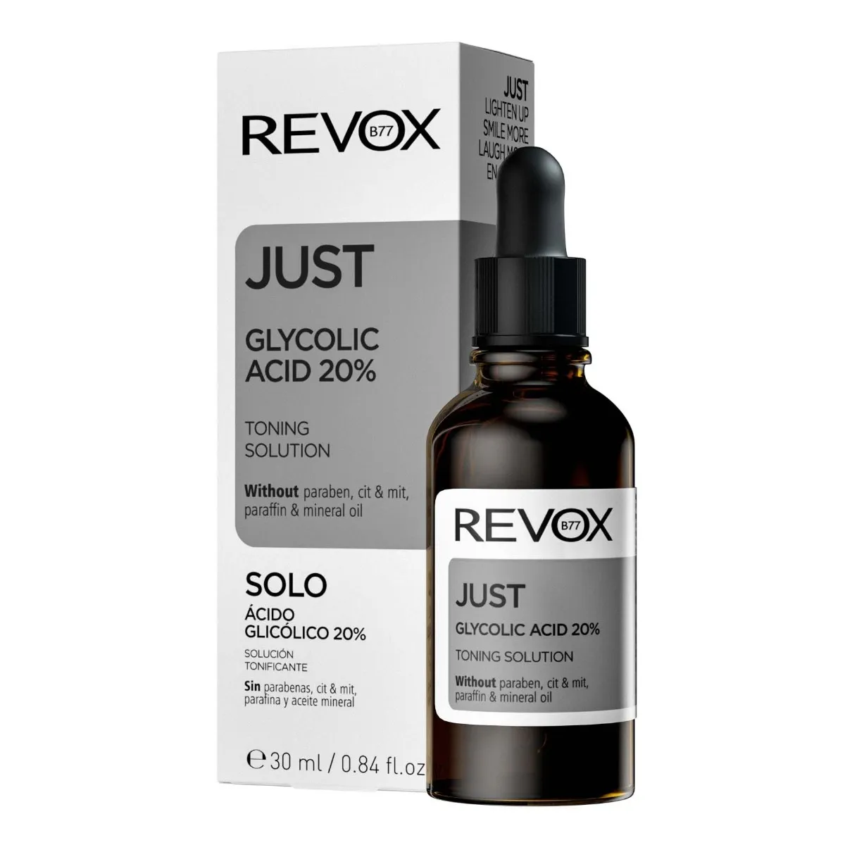 Revox Just 20% Glycolic Acid pleťové tonikum 30 ml