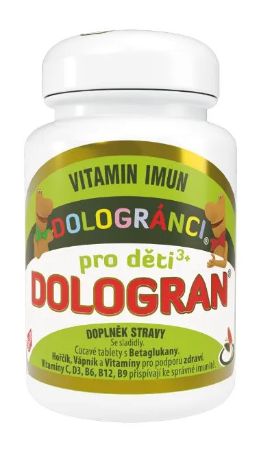 Dologran pro děti DOLOGRÁNCI Vitamin Imun 60 cucavých tablet