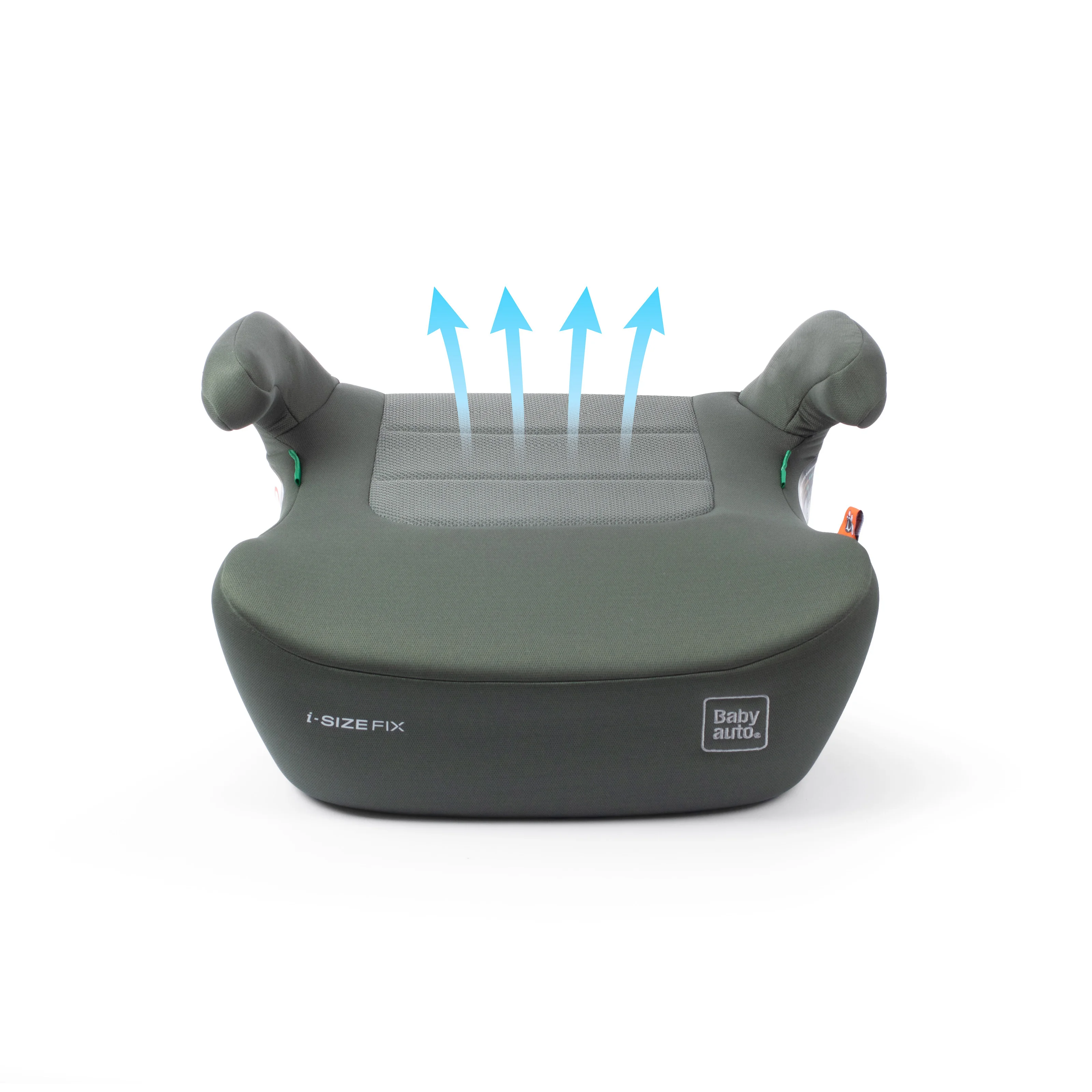 Babyauto GEKKO iFIX 125-150, podsedák velký, pine green