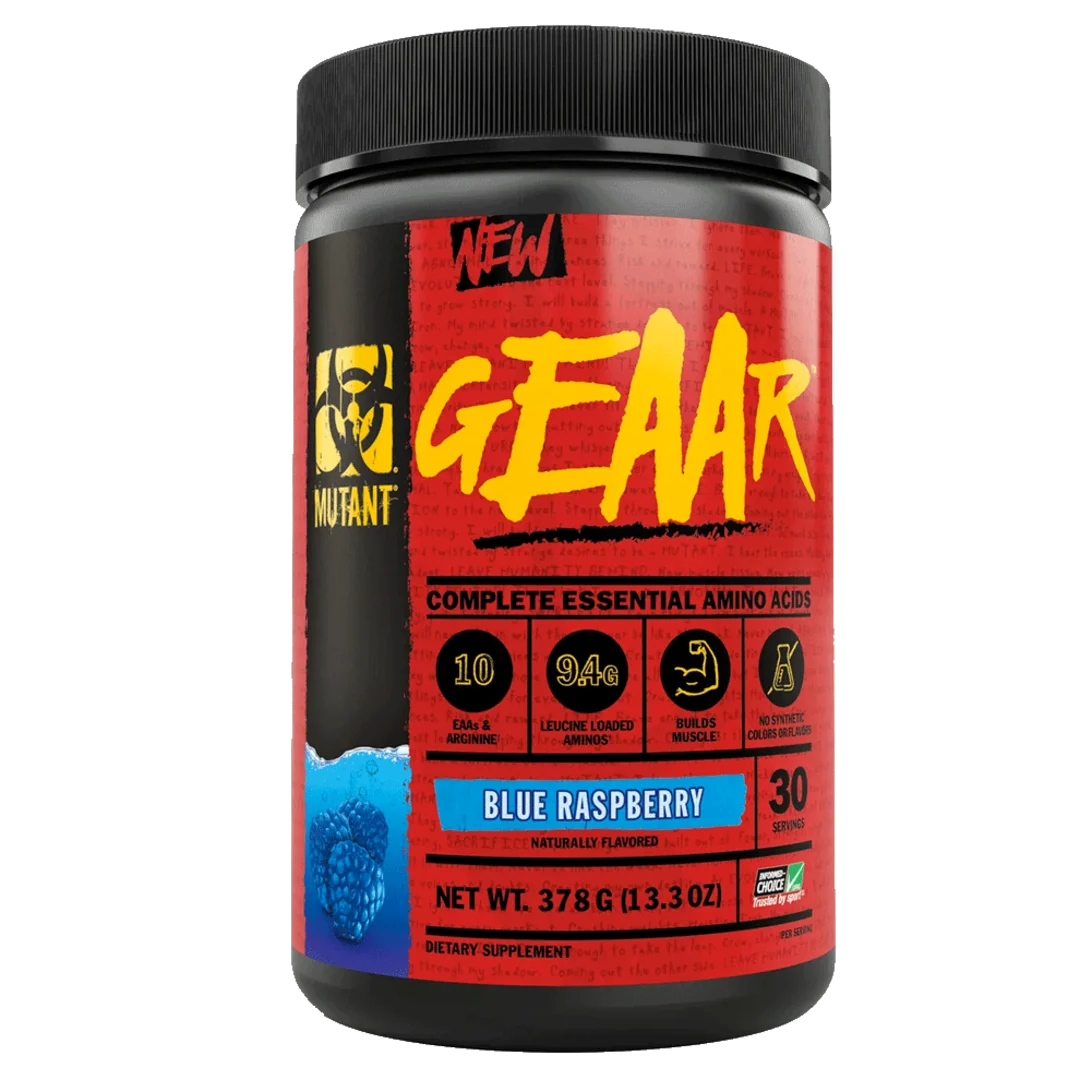 Mutant / PVL GEAAR 400g - modrá malina