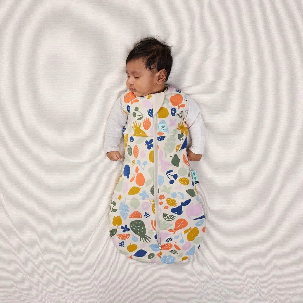 Ergopouch Zavinovačka a vak na spaní 2v1 Cocoon Fruit Salad 3-6 m, 6-8 kg, 2,5 tog