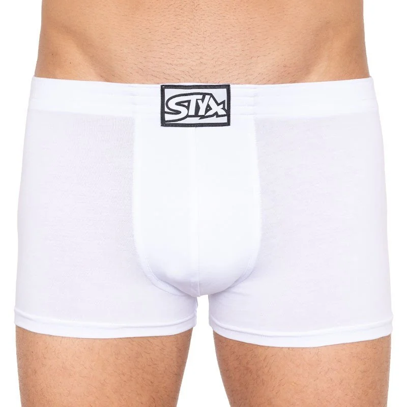 Styx 3PACK pánské boxerky klasická guma vícebarevné (3Q96019) M