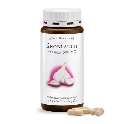 Sanct Bernhard Česnekové kapsle 500 mg 180 kapslí