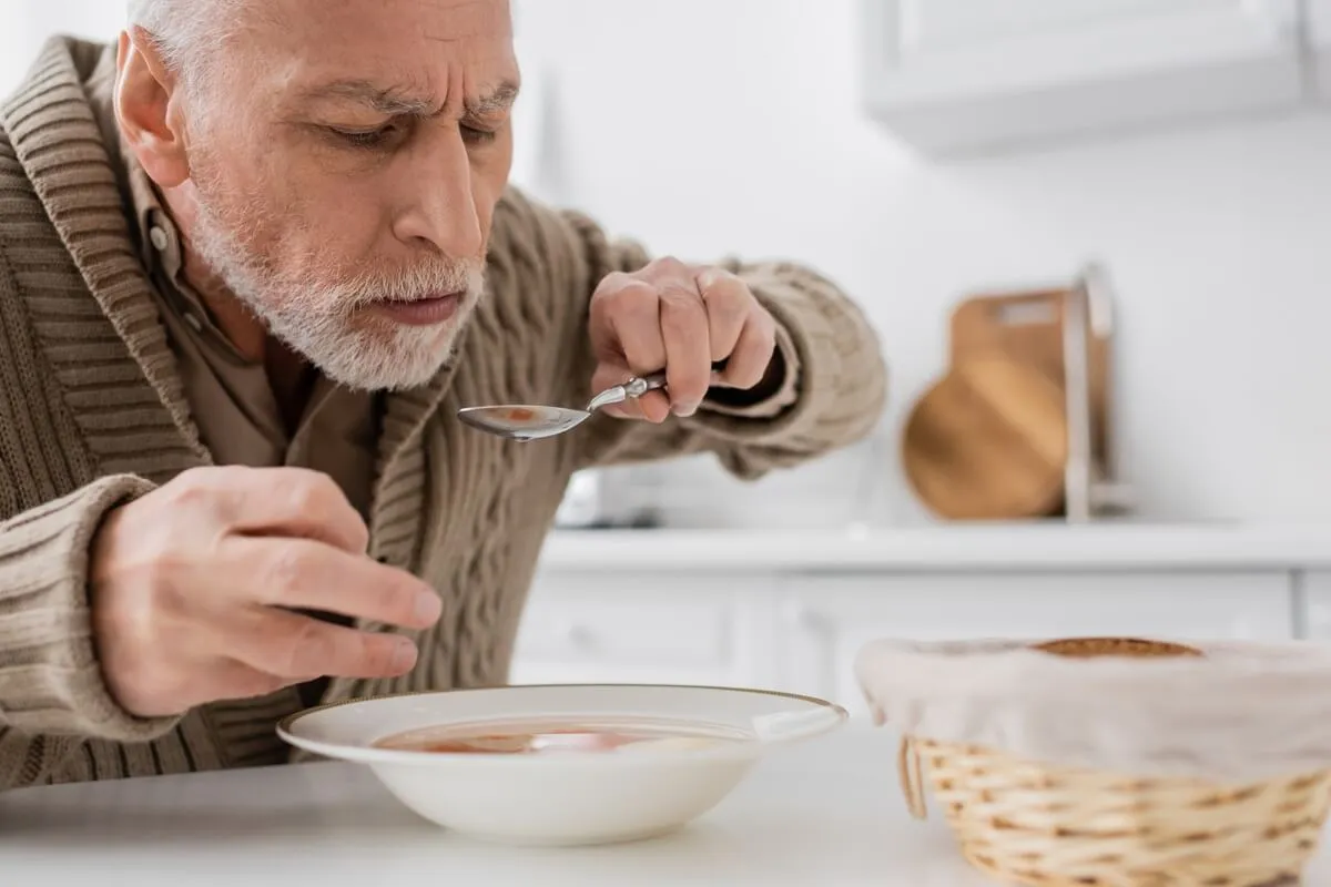 Hyposmie u muže s Parkinsonovou nemocí Hyposmie u muže s Parkinsonovou nemocí