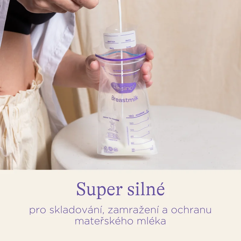 Lansinoh sáčky na skladování mateřského mléka 50ks