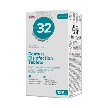 Dr.Max PRO32 Denture Disinfection Tablets 128 tablet