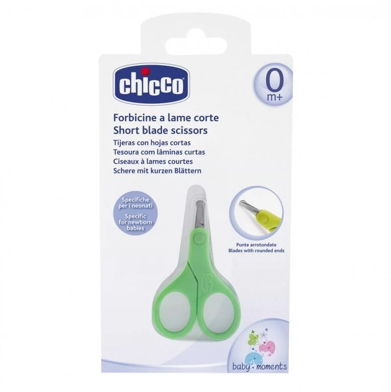 Chicco Nůžky pro novorozence krátké 1 ks