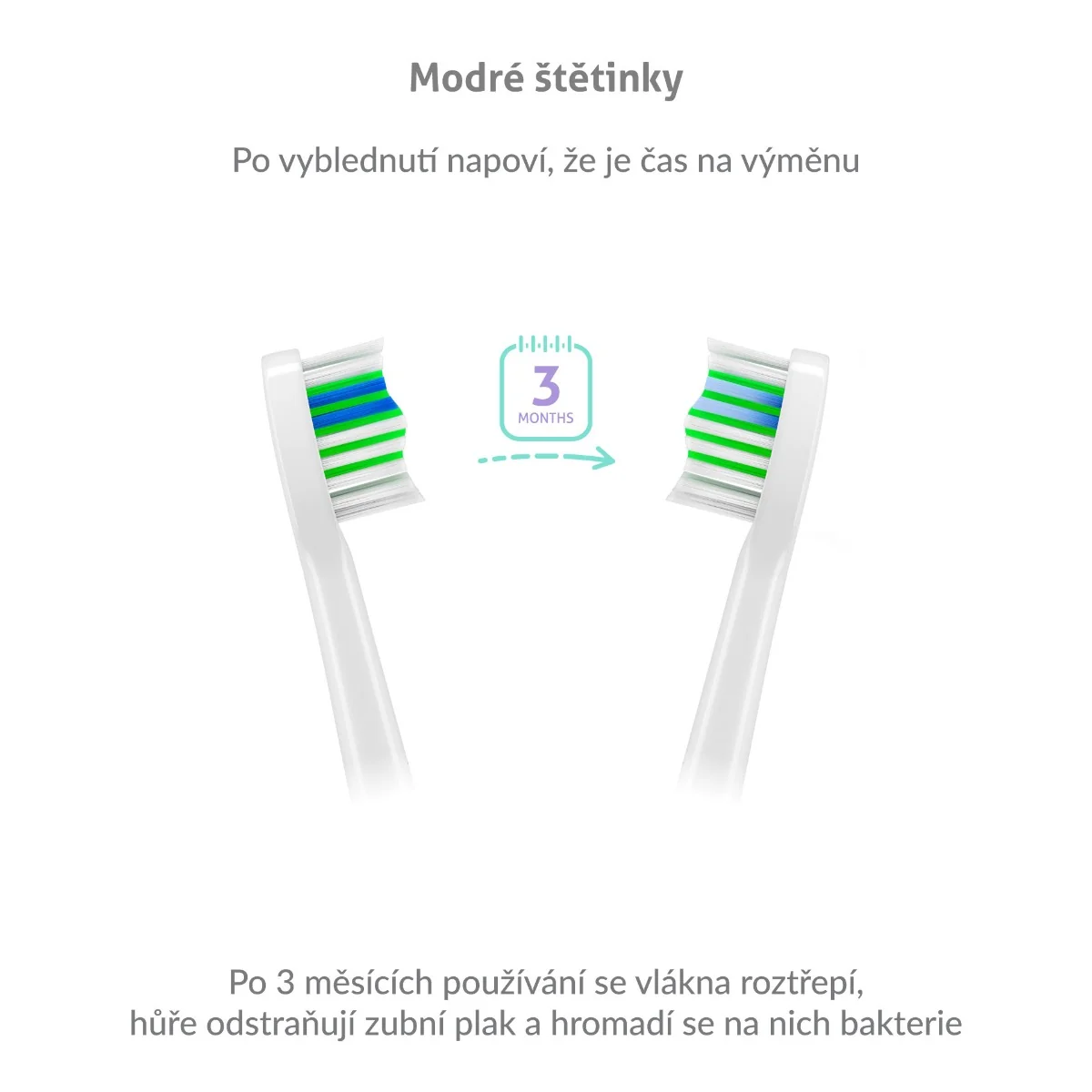 Truelife SonicBrush Compact Heads Standart White náhradní hlavice 8 ks