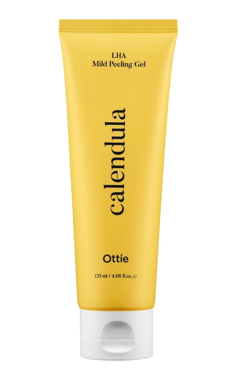 Ottie Calendula Měsíčkový LHA jemný peeling gel 120 ml