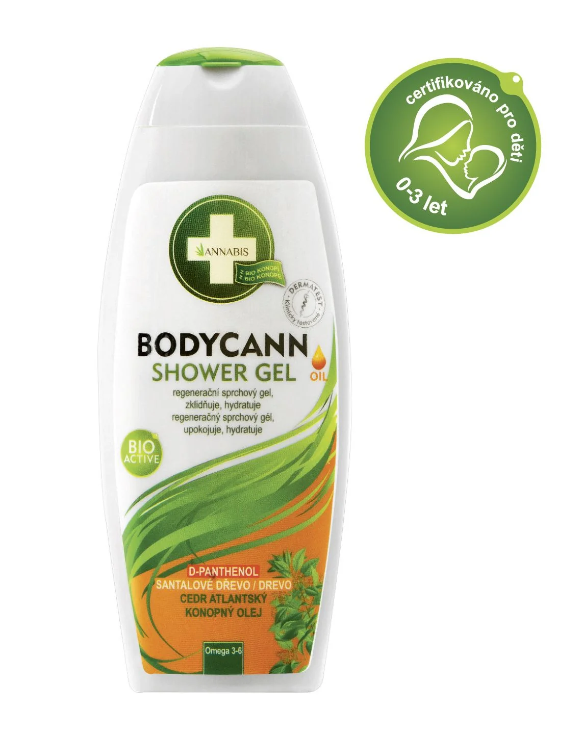 ANNABIS Bodycann sprchový gel 250ml