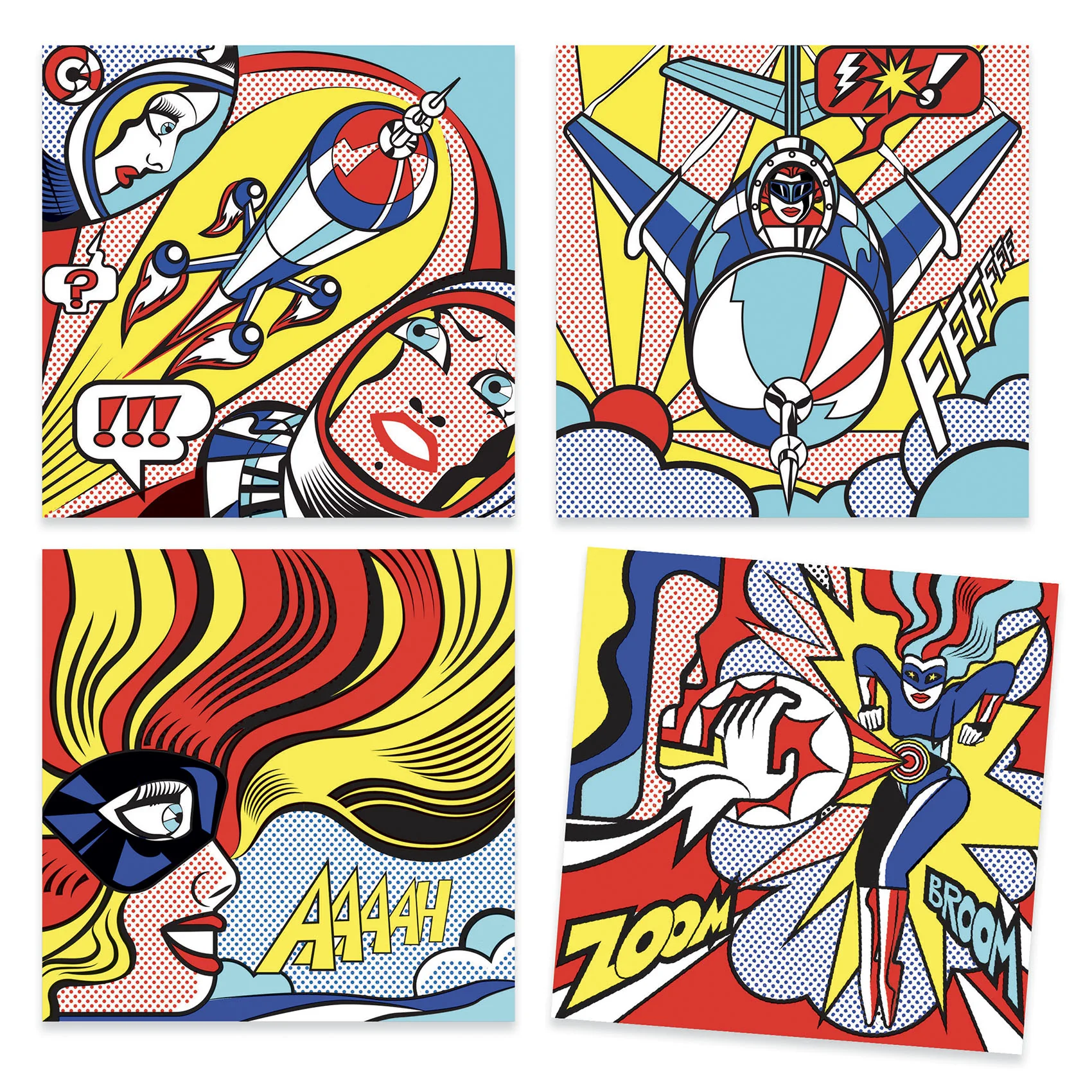 Djeco Inspired by Roy Lichtenstein