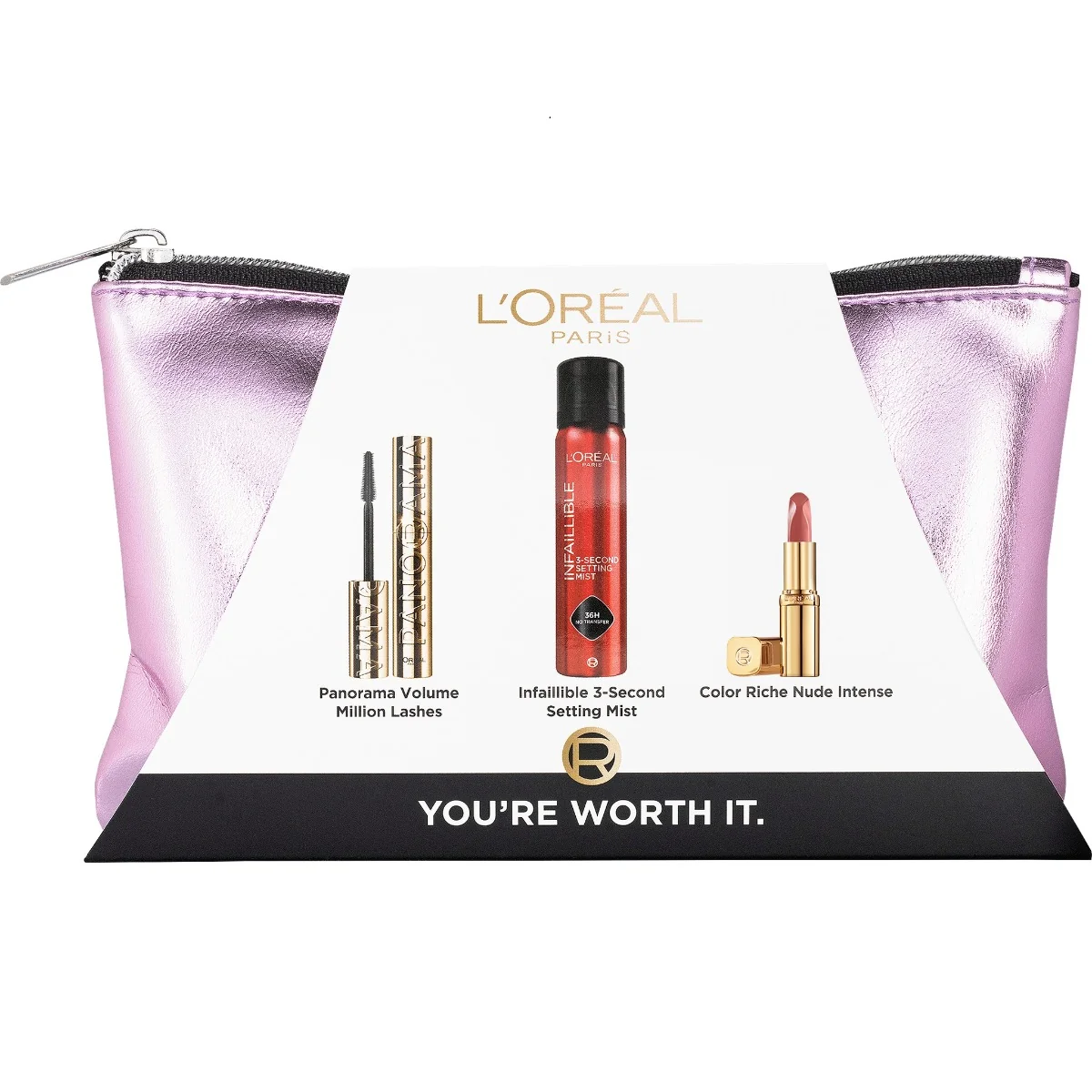 L'Oréal Paris Panorama + Infaillible + Color Riche dárková sada 3 ks