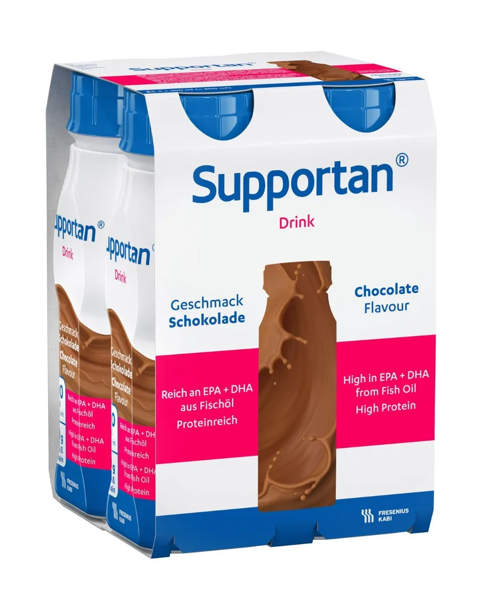 Supportan DRINK Čokoláda 4x200 ml