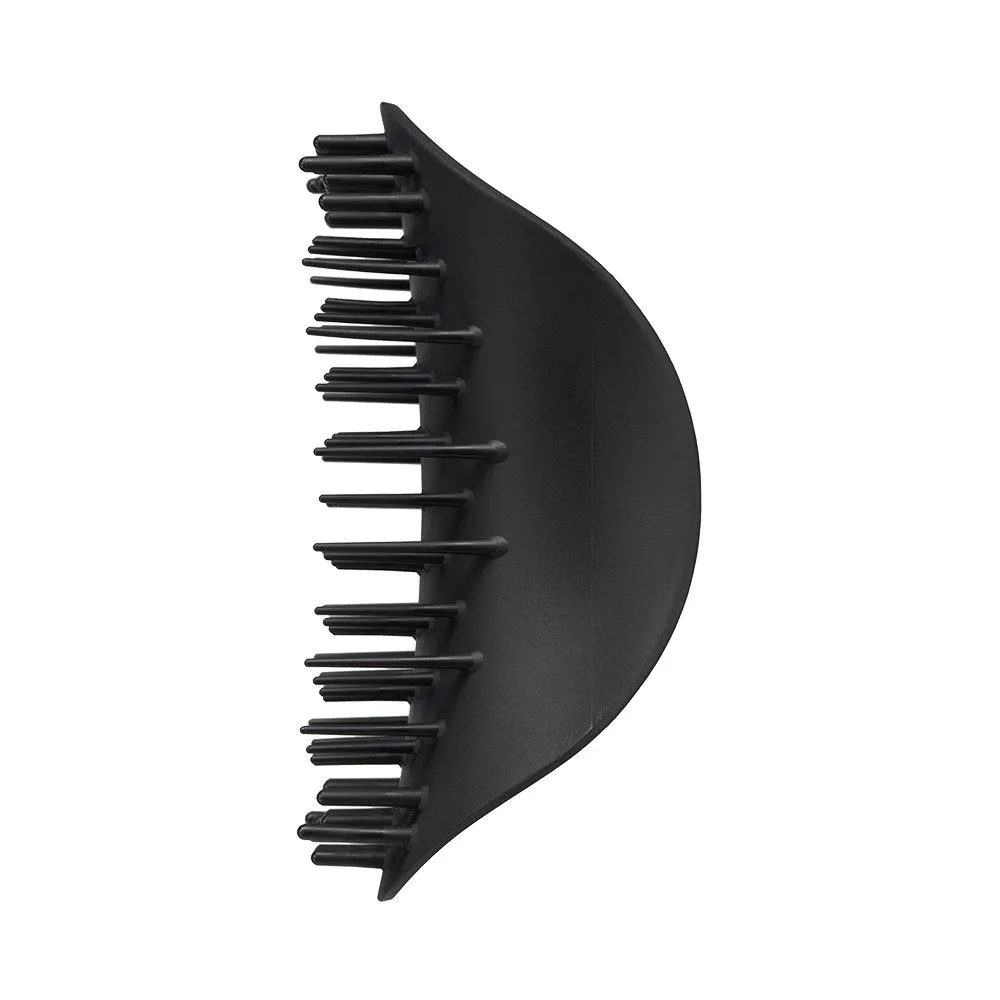 Tangle Teezer Scalp Brush Black masážní exfoliační kartáč na pokožku hlavy 1 ks