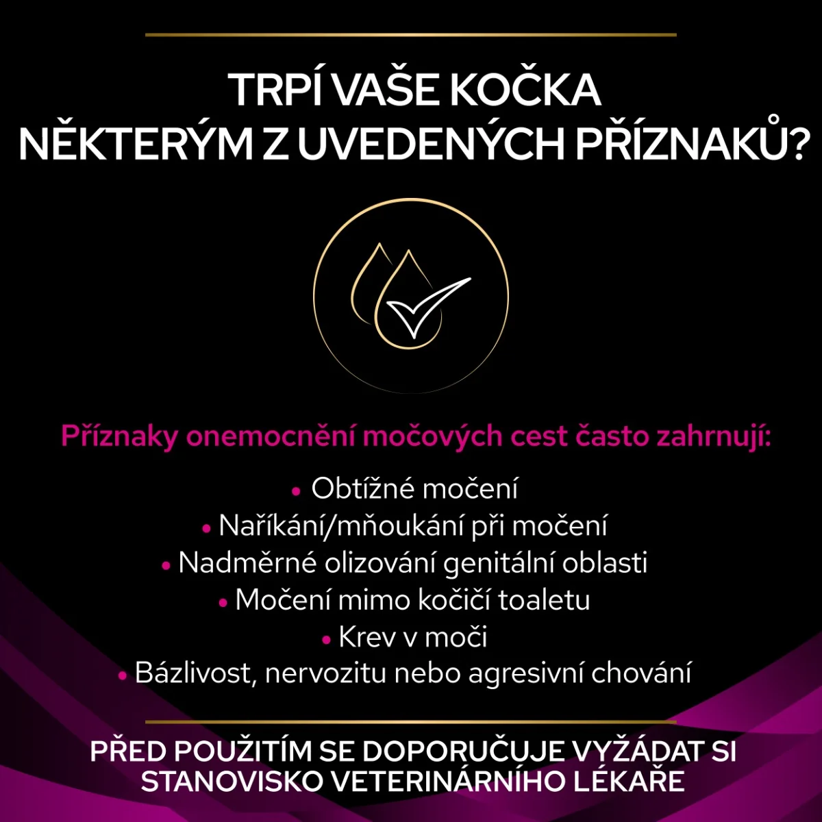 Purina Pro Plan Veterinární diety UR Urinary kapsičky pro kočky losos 10x85 g
