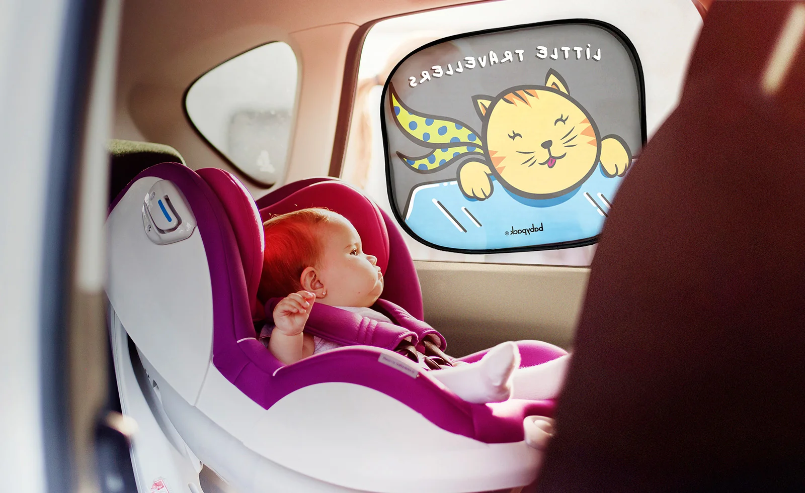 Babypack Sluneční clona do auta, 2ks