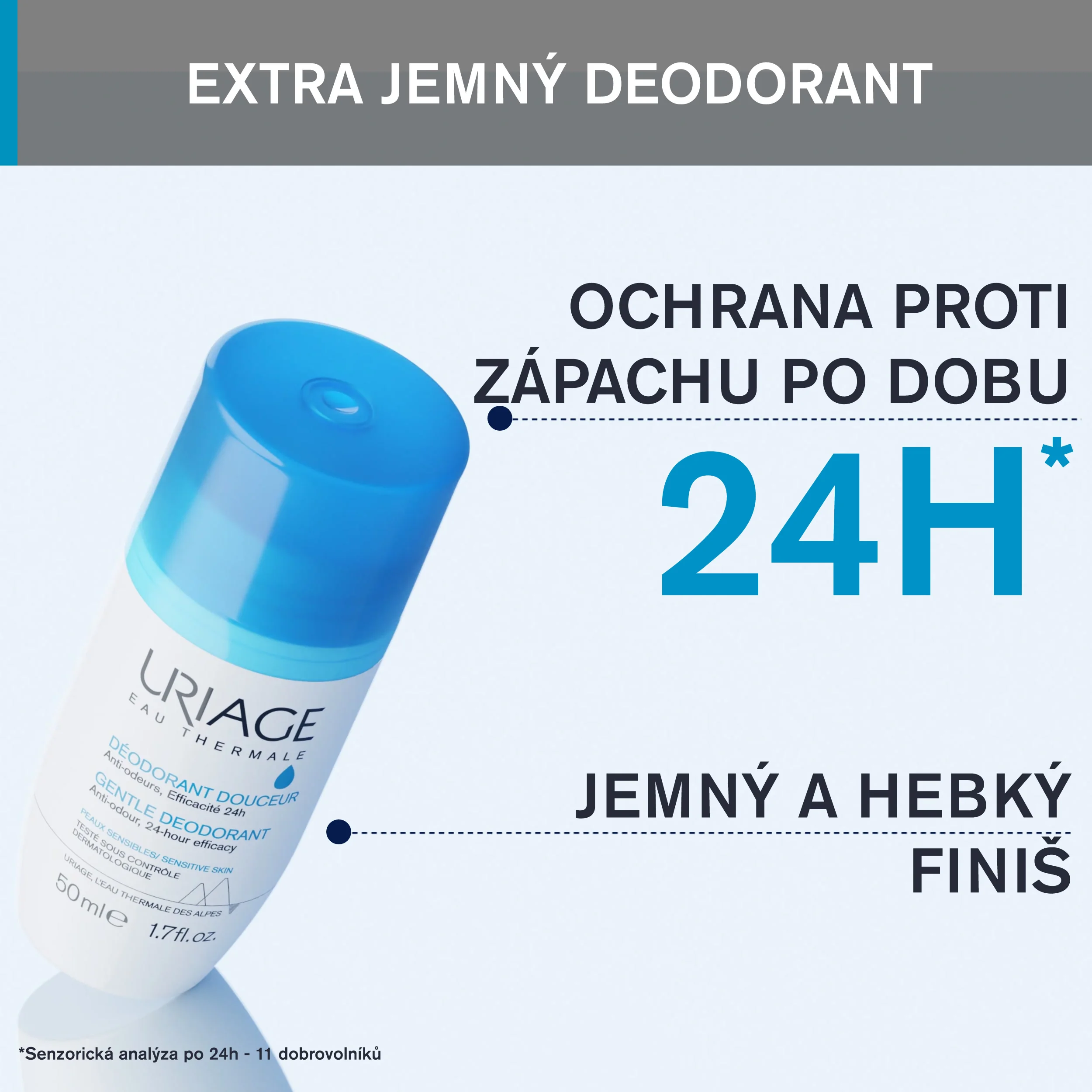 Uriage Jemný deodorant 50 ml