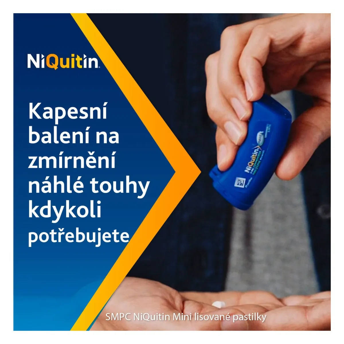 Niquitin mini 4 mg 3x20 lisovaných pastilek