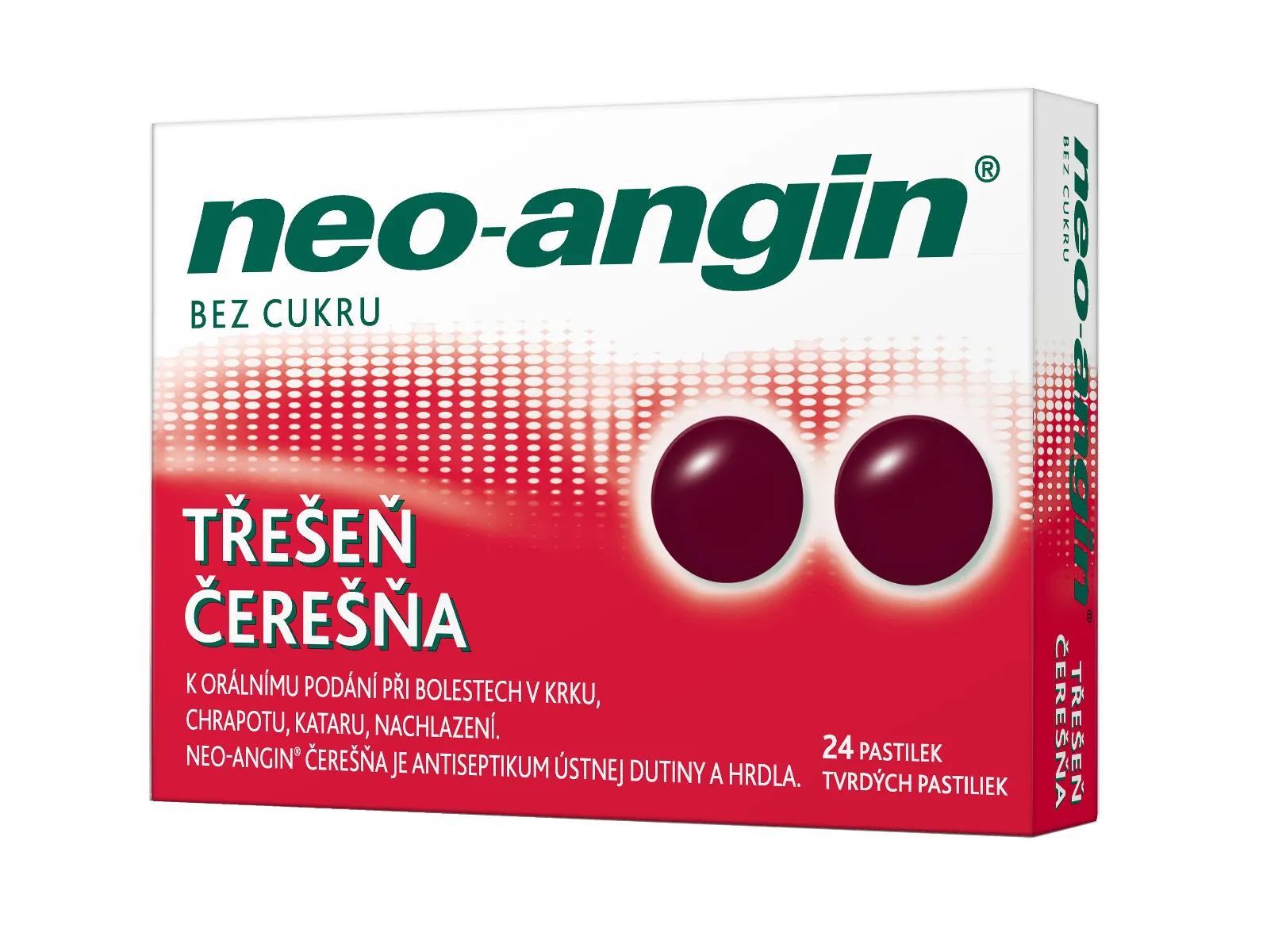 Neo-angin Třešeň 24 pastilek