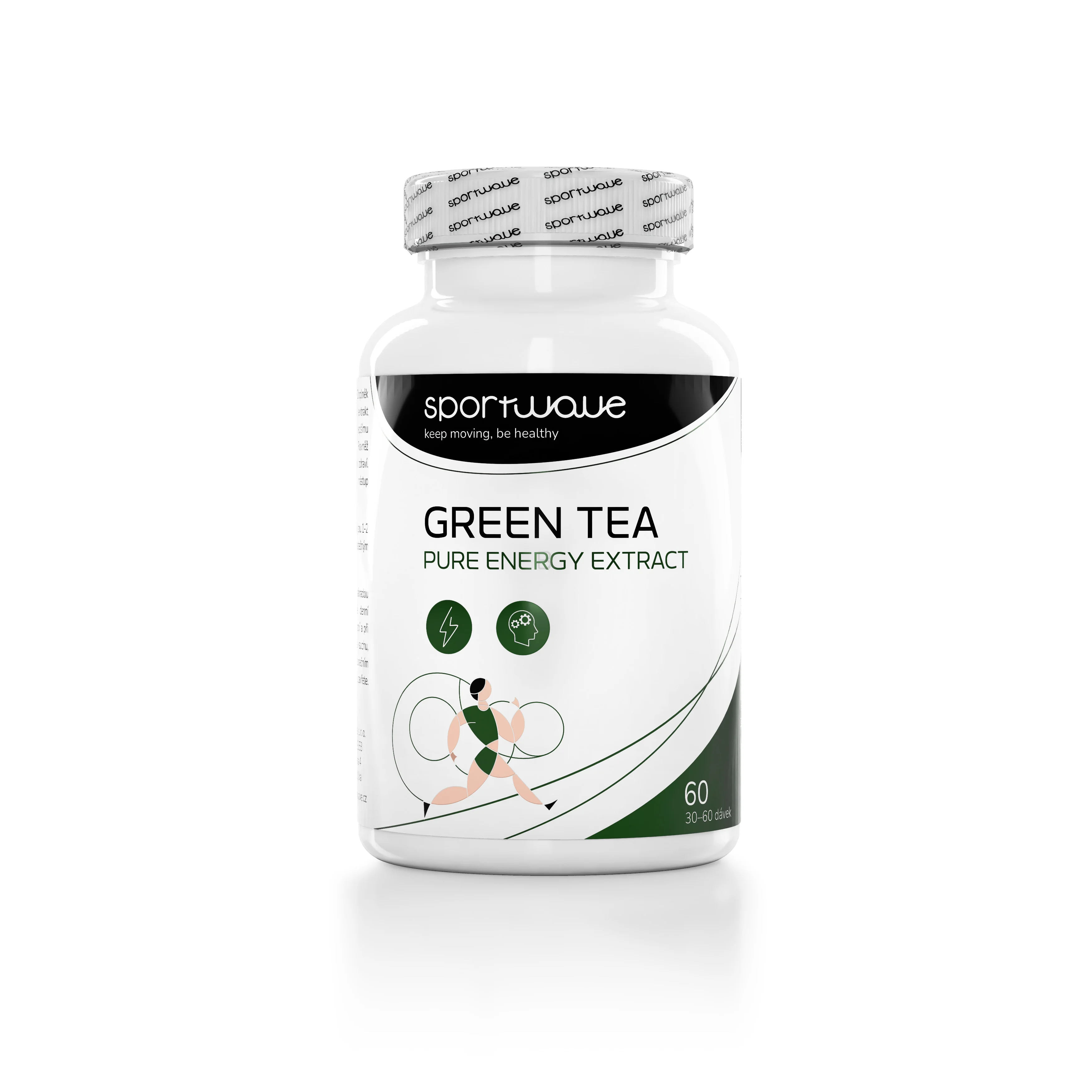 Sport Wave Zelený čaj extrakt - Green Tea Pure Energy Extract