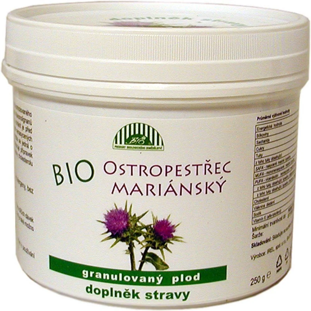 Ostropestřec Mariánský BIO granulovaný 250 g