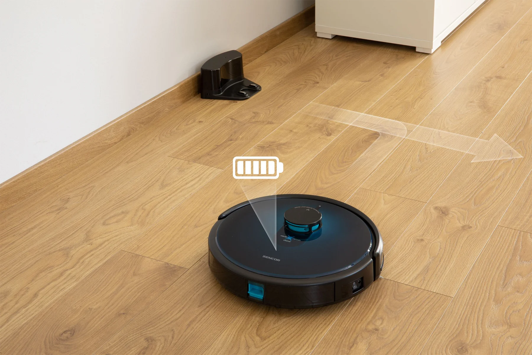 SENCOR SRV 9250BK-EUE3 robotický vysavač