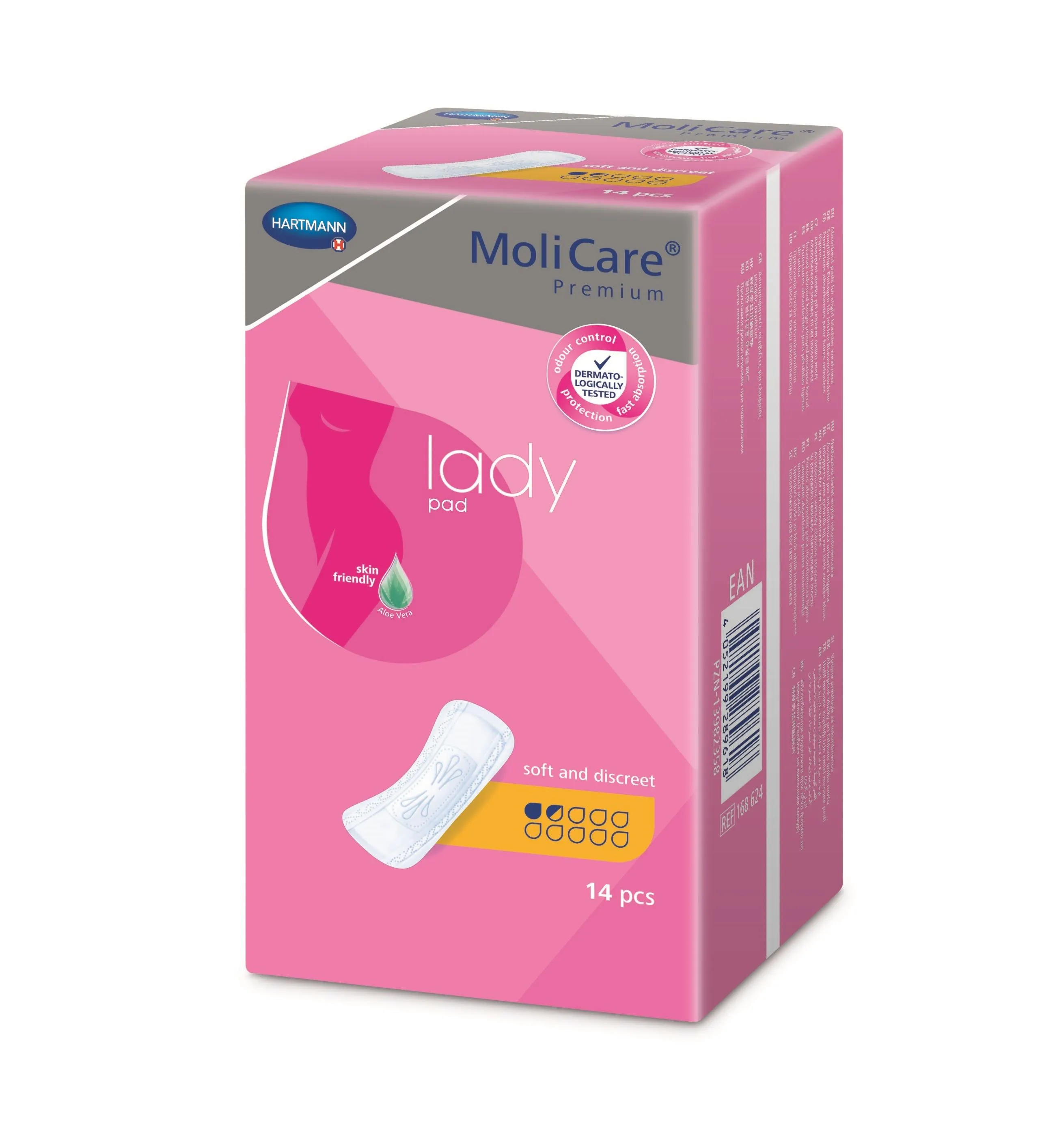 MoliCare Lady 1,5 kapky inkontinenční vložky 14 ks