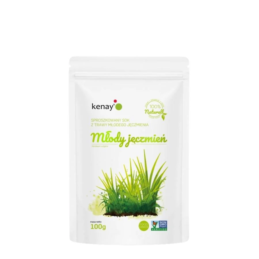 Kenay BIO prášek ze šťávy z mladého ječmene 100 g