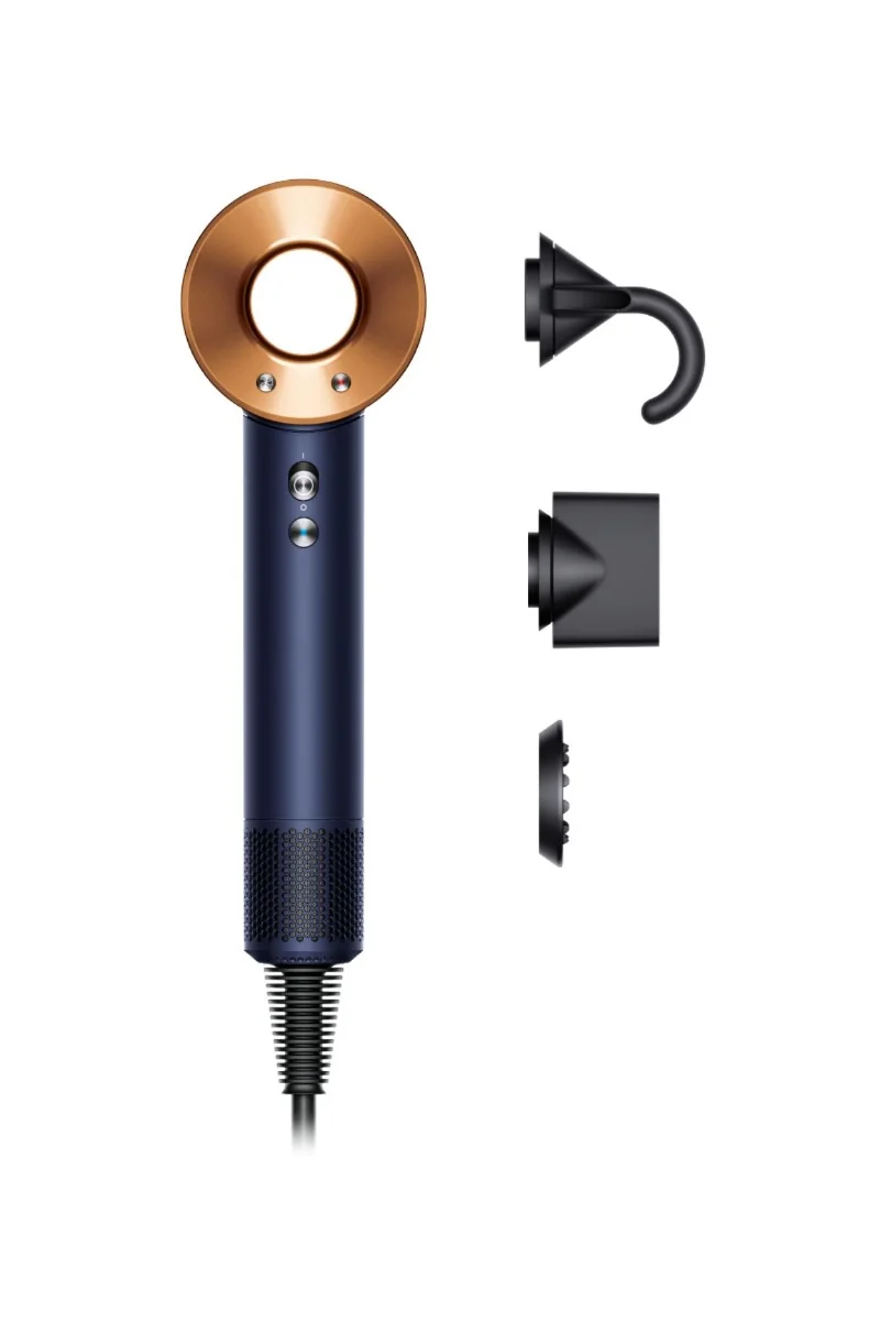 Dyson Supersonic Supersonic HD07 T1/T2 vysoušeč vlasů pruská modrá/měděná