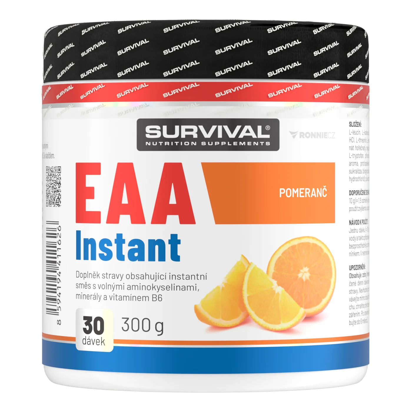 Survival EAA Instant 300 g pomeranč