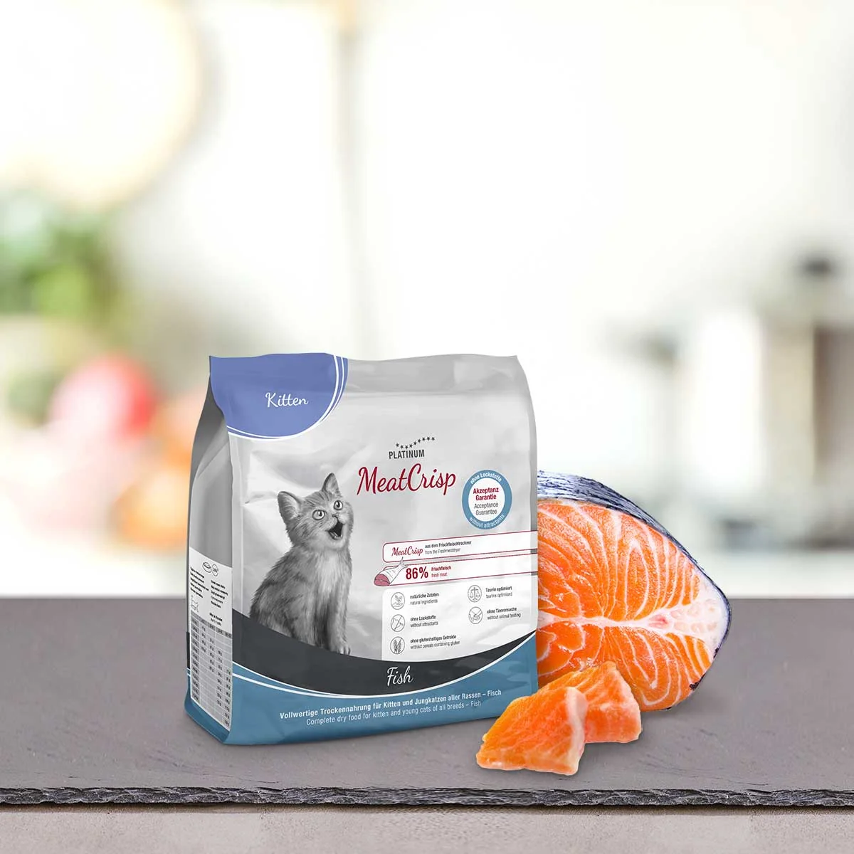 Platinum MeatCrisp Kitten Fish - Ryba pro koťata 400 g 