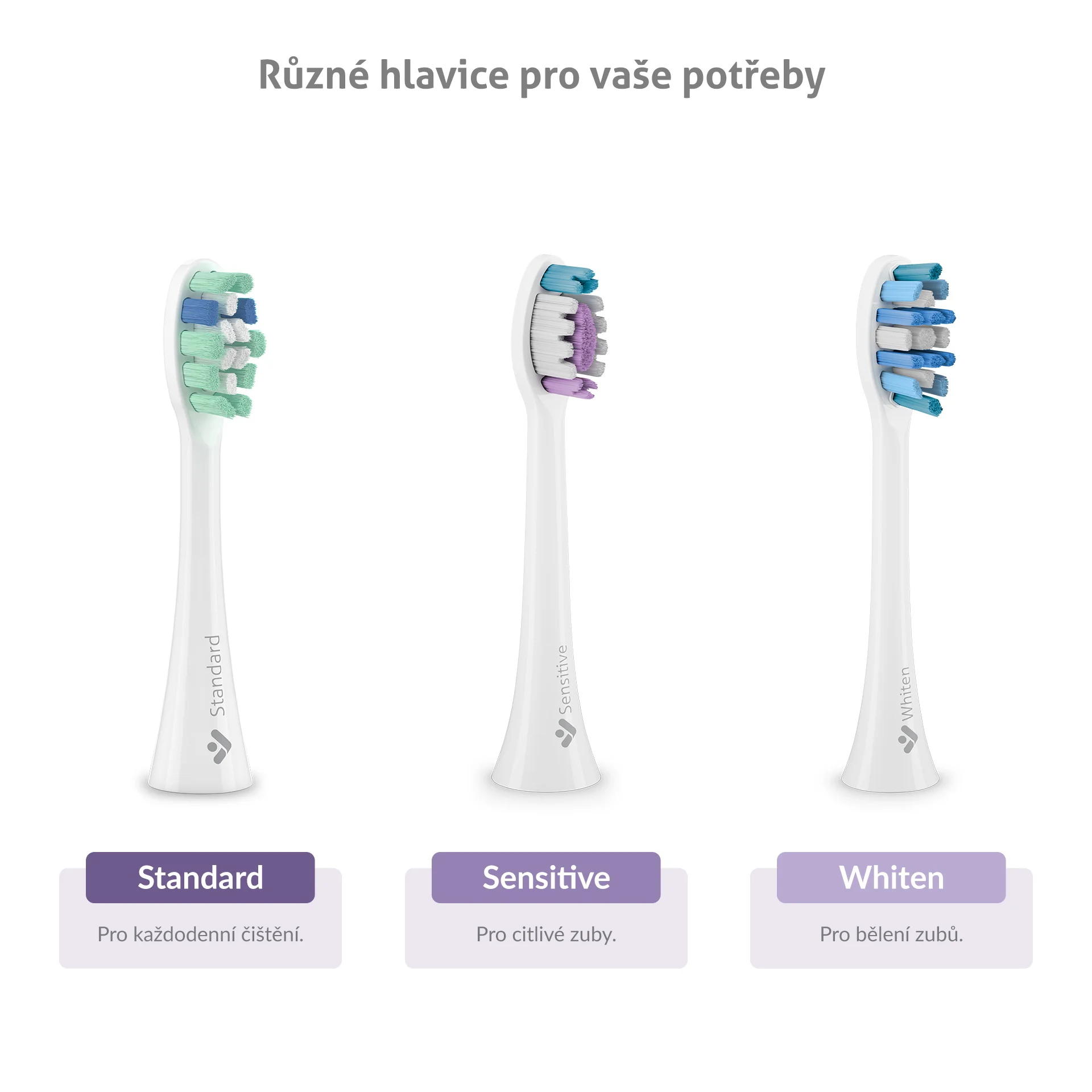Truelife SonicBrush Clean70 UV sonické kartáčky 2 ks černý+bílý