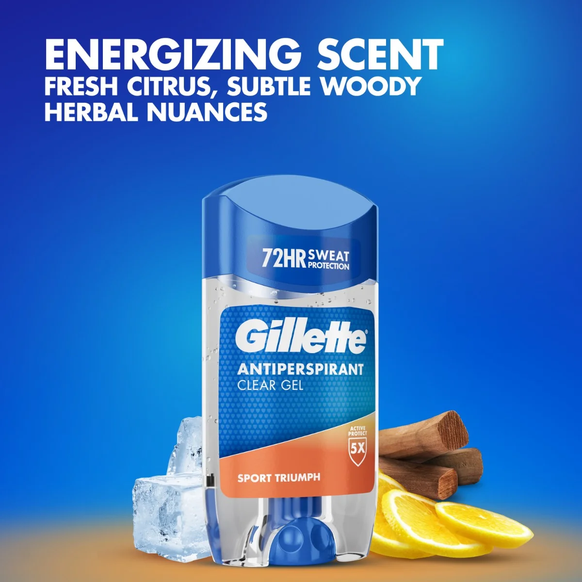 Gillette Sport Triumph Pánský gelový antiperspirant 70 ml