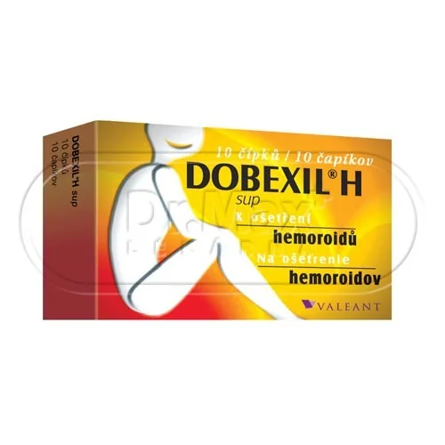 Dobexil H Sup 10 čípků