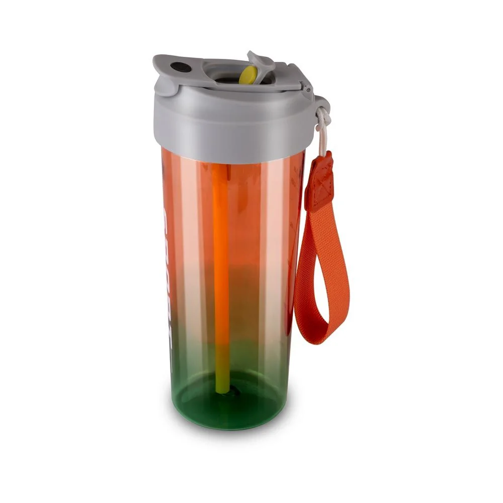 LAMART LT4073 Fit 600 ml sportovní lahev zelená/oranžová