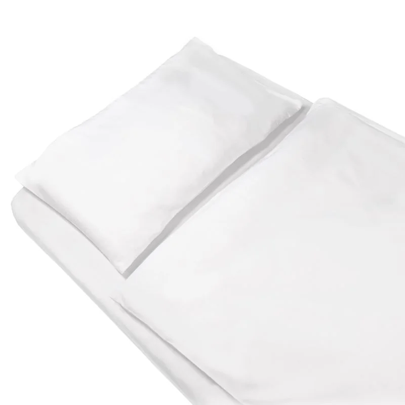 SkinPro Silver – dětské povlečení na přikrývku 100 × 135 cm bílá