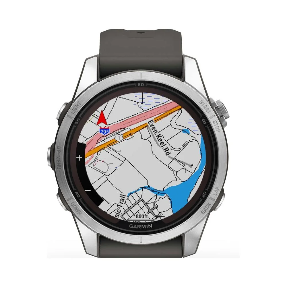 Garmin Fenix 7S Pro Solar edition chytré hodinky Steel/Black