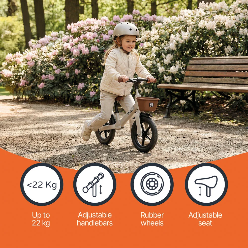 Zopa Odrážedlo Cruiser s brzdou, Orange Race 3